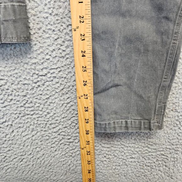 Off Grid Trail Blazer Pants Mens 32x32 Black Canvas Taper Fit - Picture 14 of 15